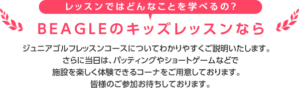 レッスンではどんなことを学べるの？