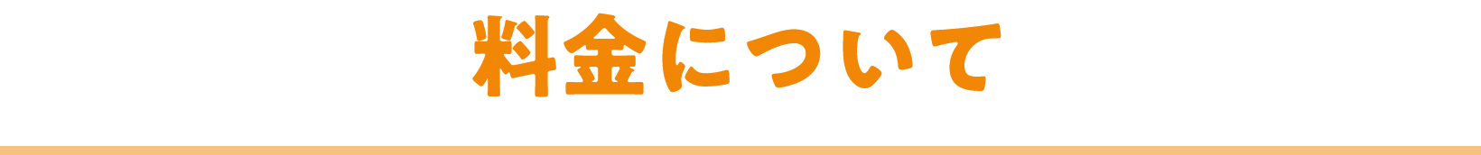 料金について